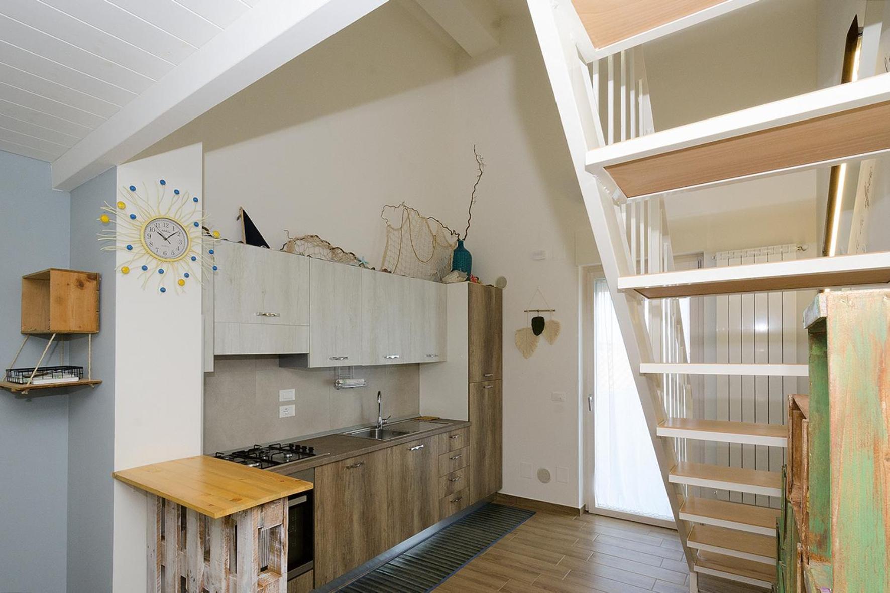 Apartamento Lo Scorcio Sul Mare Marina di San Vito Exterior foto